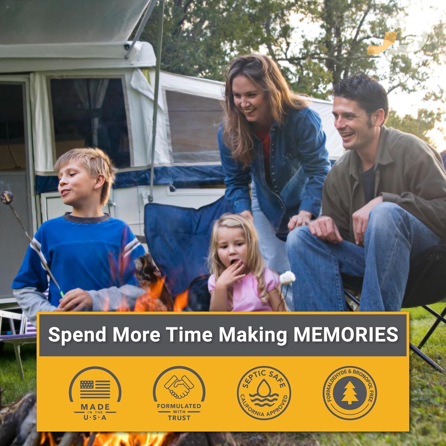 Unique RV Digest-It Plus RV Tank Treatment Pods – 16 Treatments, Breaks Down Waste & Toilet Paper + Eliminates Odors at Source, RV Black Tank Treatment