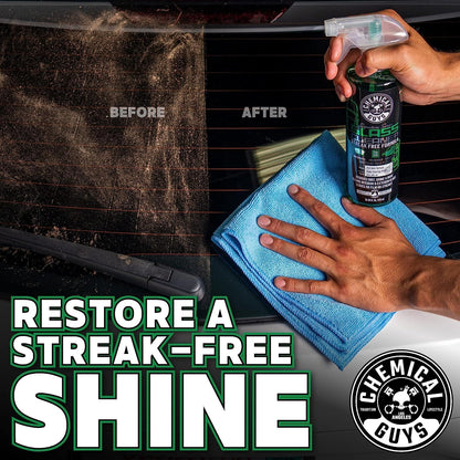 Chemical Guys Glass Cleaner Signature Series 2 Pack (2 x 16 Fl Oz) - Streak-Free Shine for Crystal Clear Windows and Glass, Safe for Cars, Trucks, SUVs, & More - CLD_202_1602