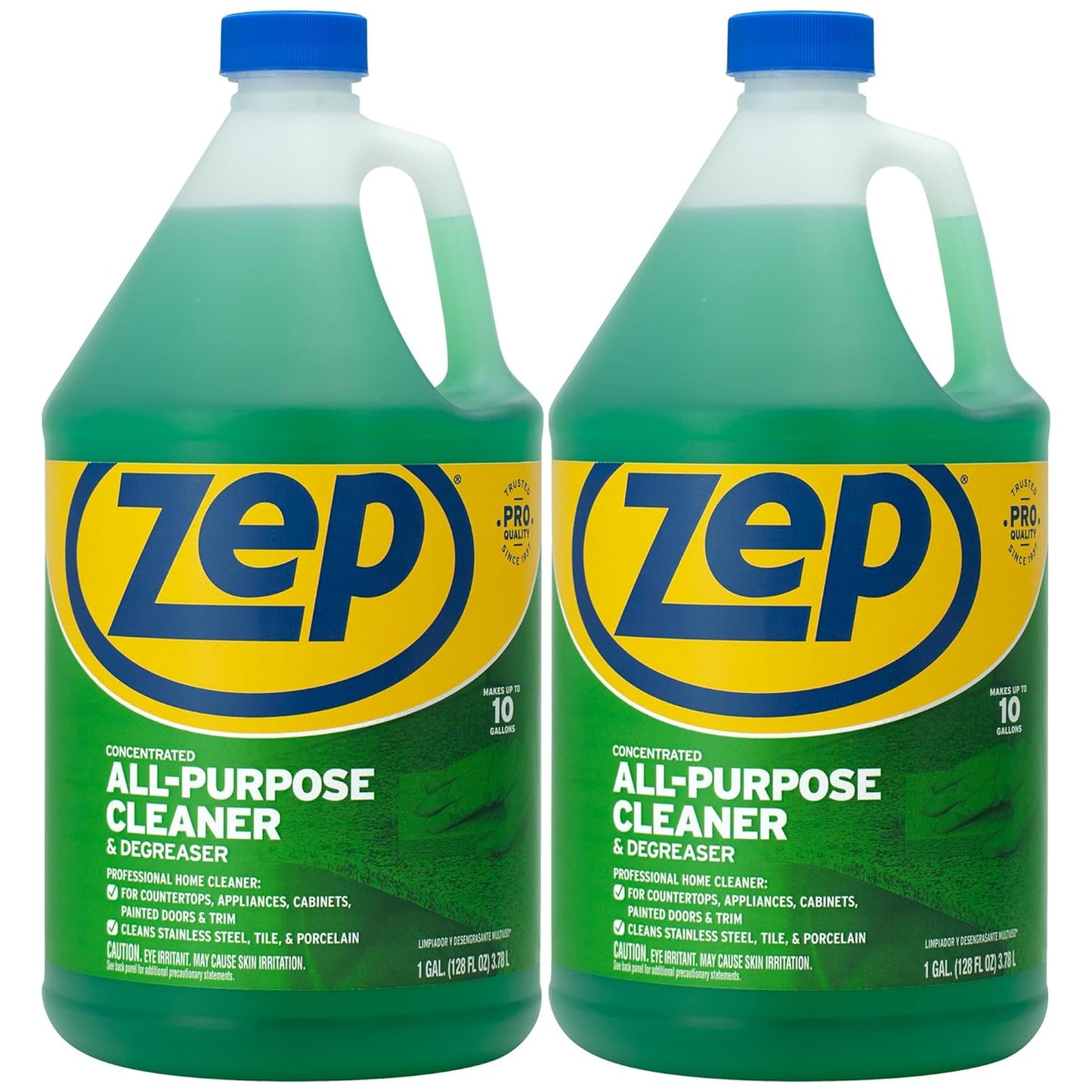 Zep All-Purpose Cleaner and Degreaser - 1 Gallon (1 Unit) ZU0567128 - Heavy Duty Industrial Cleaner for Business and Household Used in Kitchen, Countertops, Appliances, Walls and Floor Surfaces