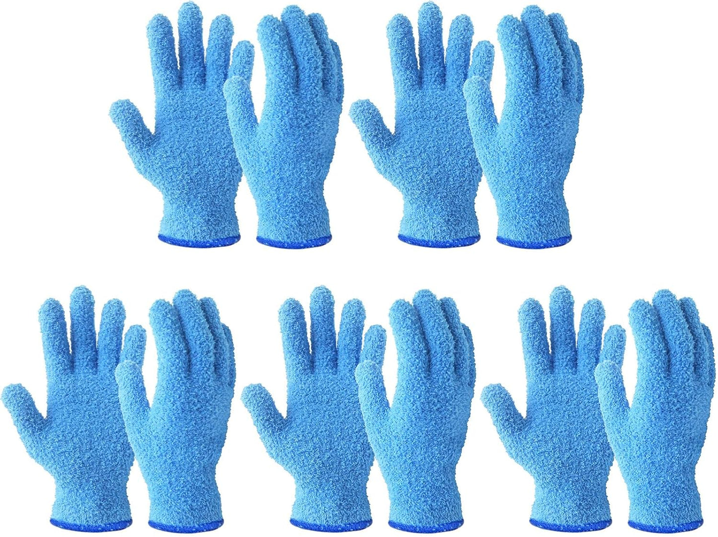 Evridwear Microfiber Plant Dusting Gloves Reusable Leaf Cleaning Glove for Houseplants,Blinds,Furniture and Small Objects