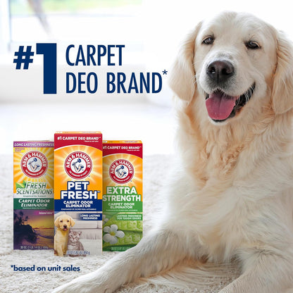 Arm & Hammer Carpet Odor Elimantor, Island Mist, 30 Oz (Pack of 6)