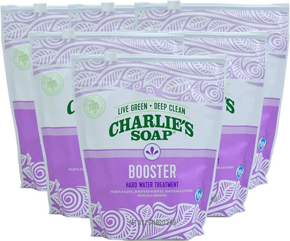 Charlie's Soap - Laundry Booster and Hard Water Treatment (6-Pack)