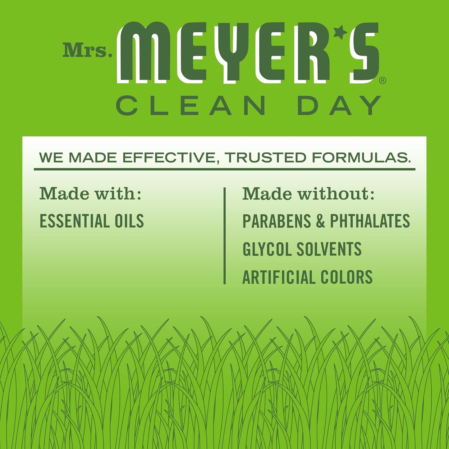 MRS. MEYER'S CLEAN DAY Multi-Surface Everyday Cleaner, Dandelion Scent, 16 Fl Oz Bottle