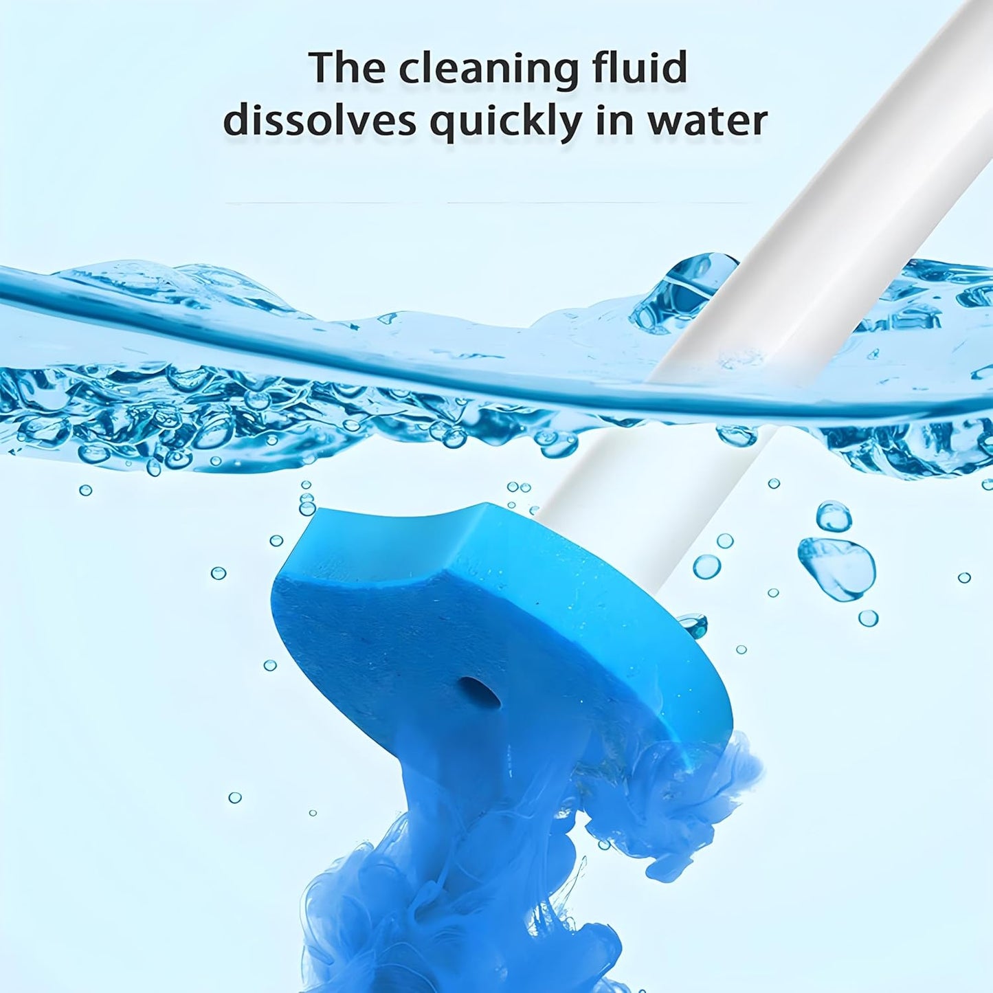 Disposable Toilet Brush with 40 Wand Refill Heads - KIRIKIT Wall-Mounted Toilet Brush and Holder Bowl Cleaner Set with 3 Scents for Deep Cleaning and Hygienic Bathroom Toilet Cleaning System