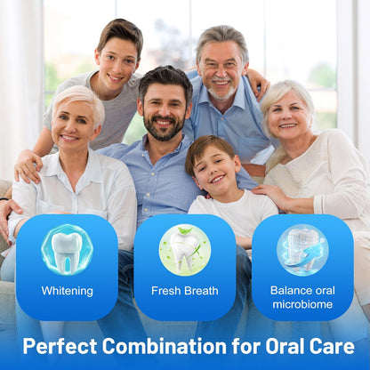 7.5% Nano Hydroxyapatite Toothpaste, SP-6 Probiotic Toothpaste, Helps Remineralize, Strengthens Enamel, Dentist-Formulated Whitening Toothpaste for Sensitive Teeth, Fluoride-Free, 4.23 oz 2Pack