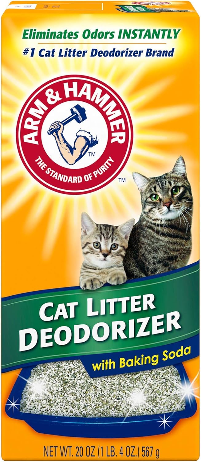 ARM & HAMMER Cat Litter Deodorizer Double Duty, 30 oz, 6 Pack
