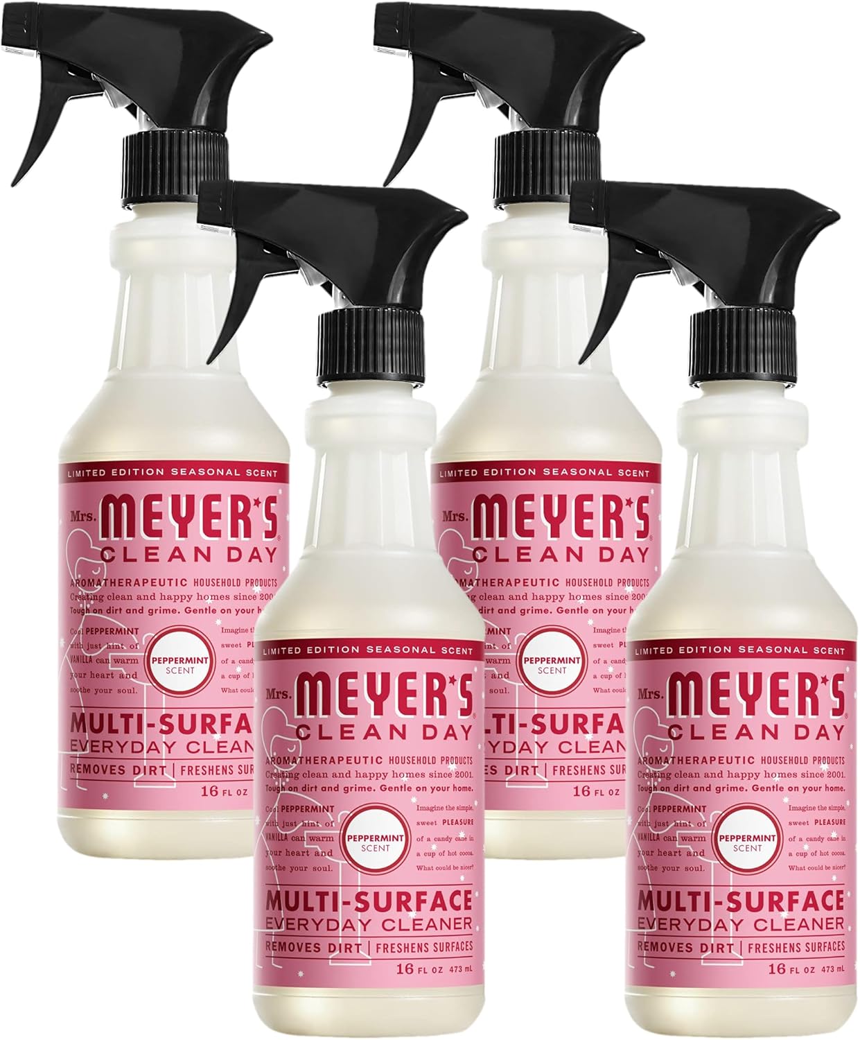 MRS. MEYER'S CLEAN DAY All-Purpose Cleaner Spray, Basil, 16 fl. oz