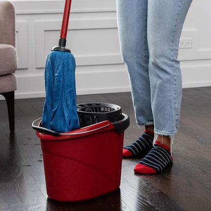 O-Cedar Quickwring Bucket & MF Cloth Mop + 1 Lavender PAC (Variety Pack)