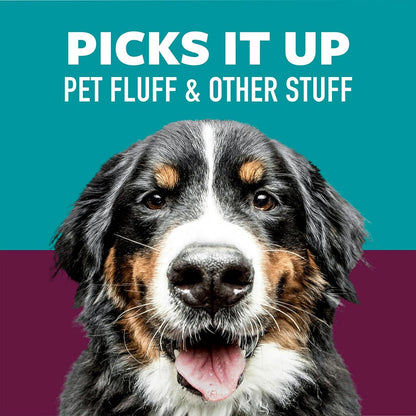 Scotch-Brite Pet Hair Pickup Extra Sticky Lint Roller, Designed for Removing Fur + Fluff on Couches, Clothes, Dog and Cat Beds, & More, 4 Pack, 192 Easy-Tear Adhesive Sheets Total