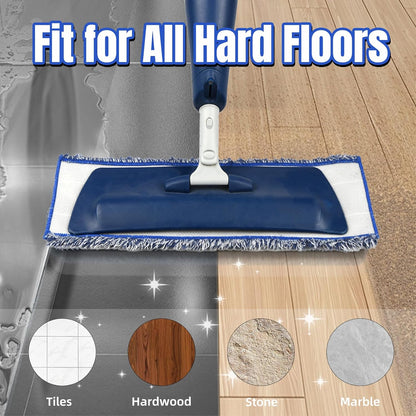 3 Pack Microfiber Dusting Pad for Bona Family of Mops, Washable & Reusable Pads for Bona Hardwood Floor Cleaner Mop, Mop Pads Refill for Hard Surface Floors
