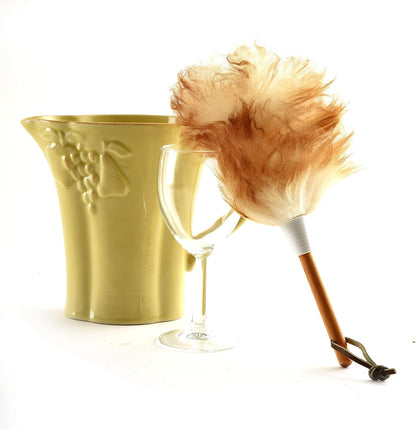 Norpro 24-Inch Pure Lambs Wool Duster with Wood Handle