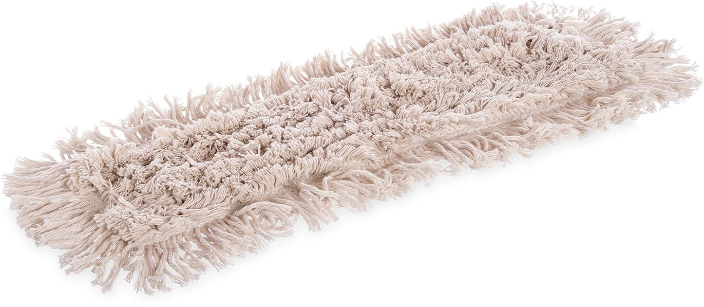 SPARTA Flo-Pac Dust Mop Tie Back for Cleaning, 24 X 5 Inches, Tan
