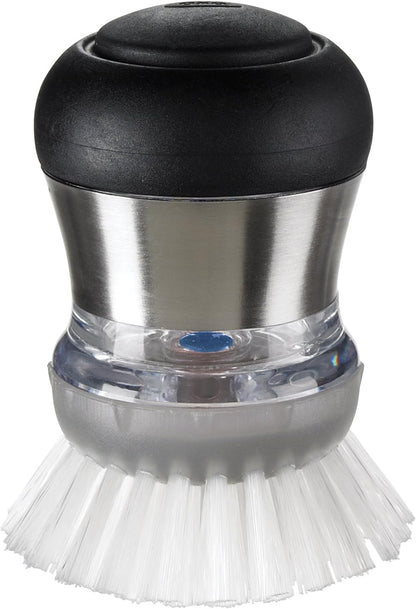 OXO Steel Soap Dispensing Palm Brush Refills, 2-Pack