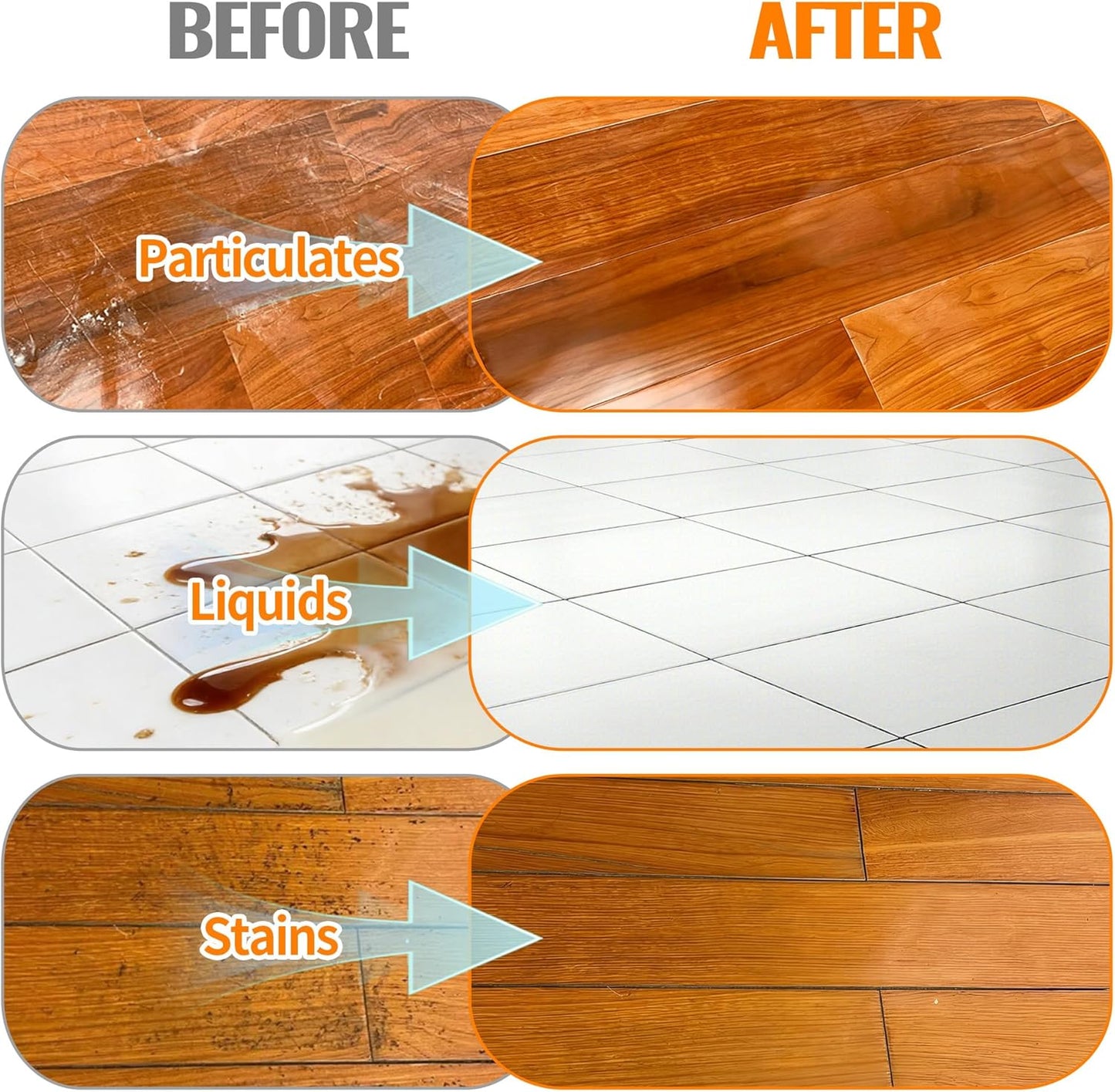 Snowlily 2 Pack Floor Cleaning Solution,Floor Cleaner for All Robot Vacuums Wet-Dry Mops,Deep Cleans Hardwood,Tile & Laminate,33.8 Fl Oz (Bluebell)