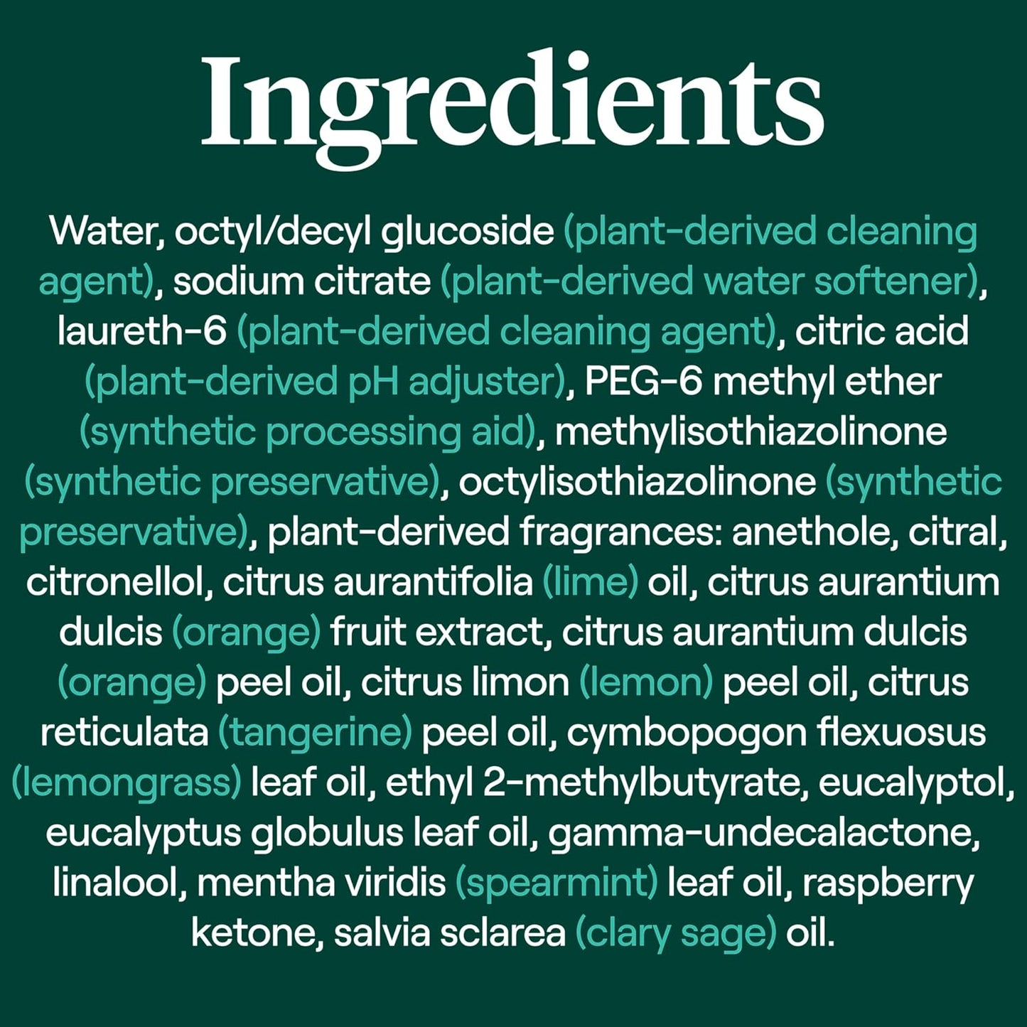 Seventh Generation All Purpose Cleaning Spray Surface Cleaner Lemon Chamomile scent Cuts Grease 23 oz, Pack of 4