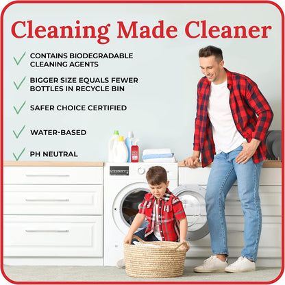Emergency Stain Rescue Stain Remover Spray - For Wine & Coffee - Blood Stain Remover Clothes & Laundry - Carpet Cleaner Spray with No Added Phosphates - 2 x 4 Fl Oz