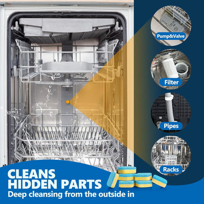 200 Count Dishwasher Pods, No Pre-Rinse Dishwasher Detergent Soap On Stain and Grease, Leaving a Virtually Spotless Shine,Dishwasher Detergent for Deep Cleaning
