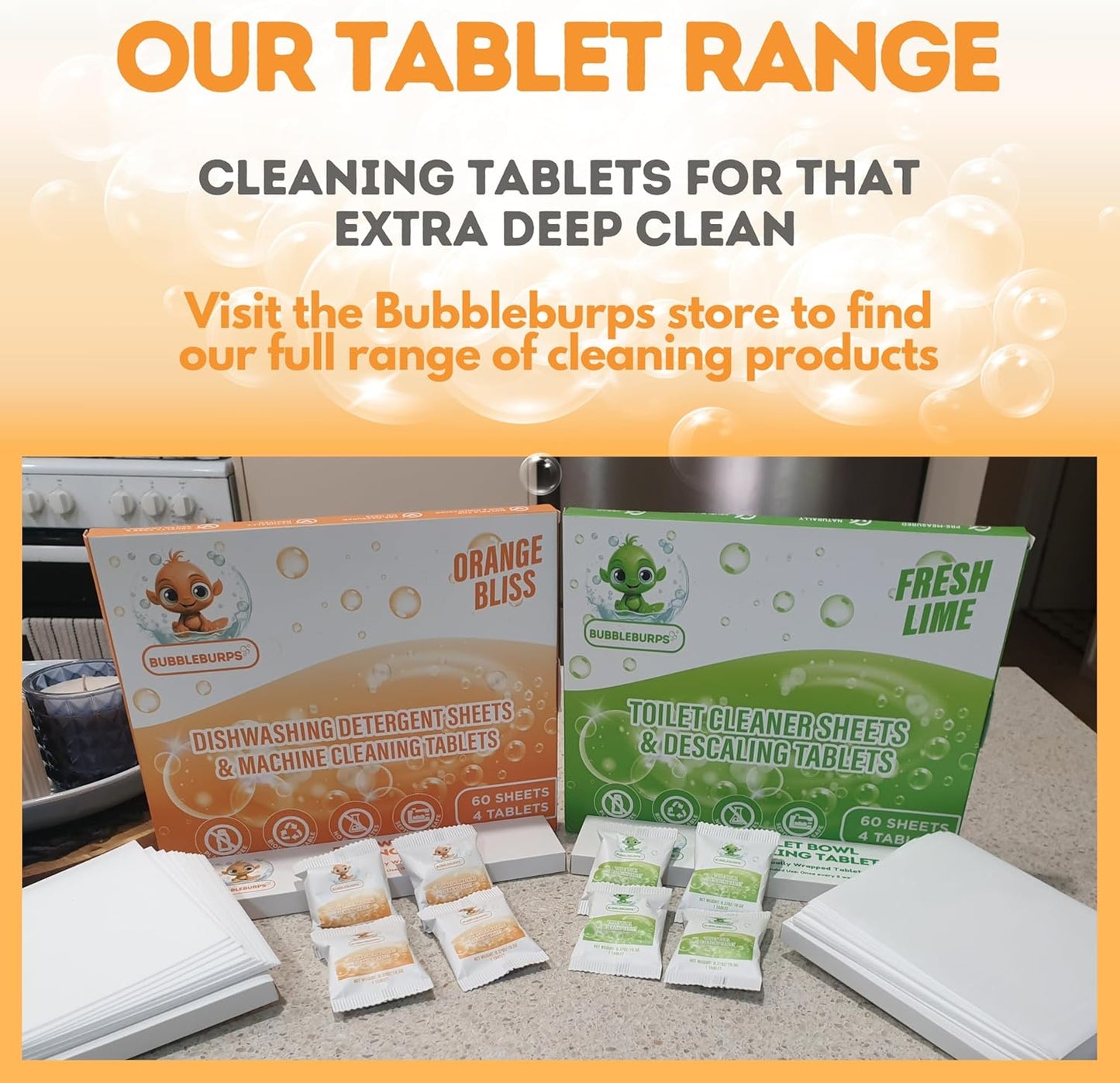 Dishwasher Detergent Sheets, 120 Washes, Natural Dishwasher Detergent Liquid, No Plastic or Phosphate Septic & Gray Water Safe, Organic, No Mess, Use in Dishwasher or Sink
