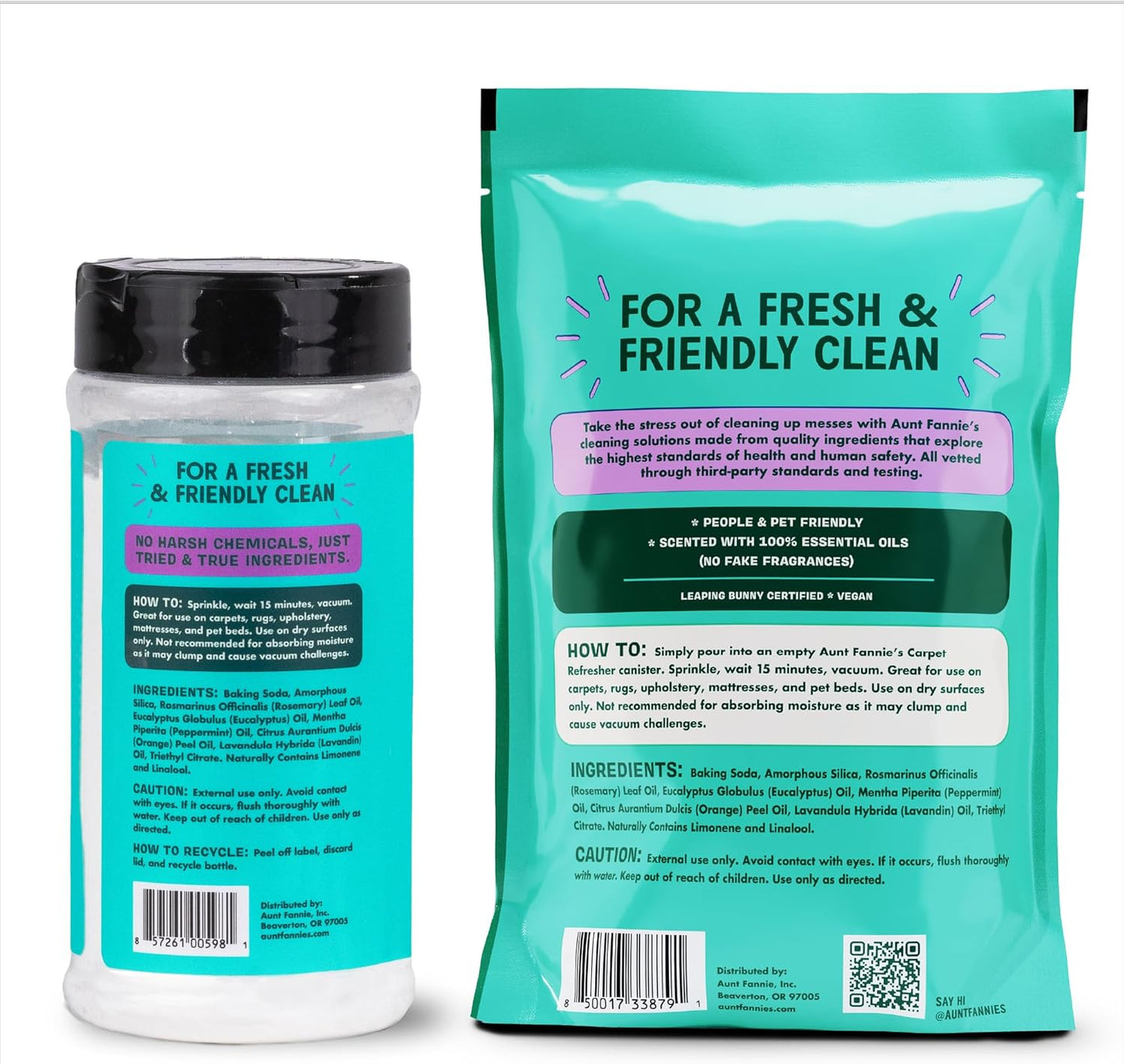 Aunt Fannie's Floor Bundle: Hardwood Cleaner, Multi-Surface Vinegar Floor Cleaner, and Carpet Refresher