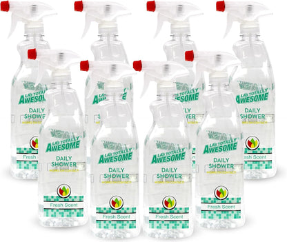 La's Totally Awesome Daily Shower Cleaner Spray, For Showers, Tubs and more, Plant-Derived Formula, 32 Fl Oz (Pack of 3)