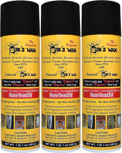 The Original Bee's Wax Old World Formula Furniture Polish - 2 Pack