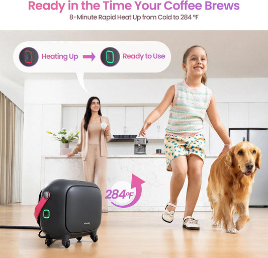Schenley 21-in-1 Steam Cleaner, High-Pressure Heavy-Duty Steamer for Deep Cleaning Floors, Tiles, Upholstery, Grout, Grill and Cars, Fast Heat-Up, Large Water Tank, Multi-Purpose, Portable Design