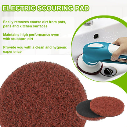 16pcs Kitchen Pads Power Scrubber Pads Set Electric Scrubber Replacement Scouring Pads fit for Dremel Versa Scouring Pads,Green