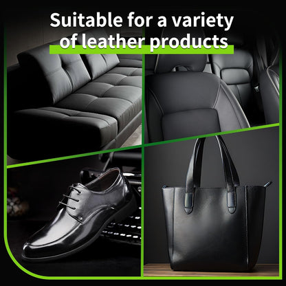 Leather Cleaner and Conditioner Cream Care Kit for Car Interiors Seats,Couches,Purses,Bags,Jackes,Boots