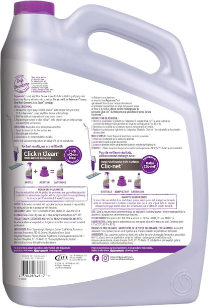 Rejuvenate Luxury Vinyl Floor Cleaner Refill, 1 Gallon, Gently Cleans and Revitalizes Luxury Vinyl Floors