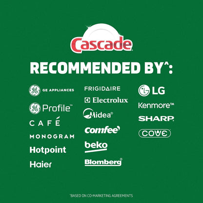 Cascade Platinum Plus Dishwasher Pods, Dishwasher Detergent, Dish Detergent Soap, Fresh, 38 Count