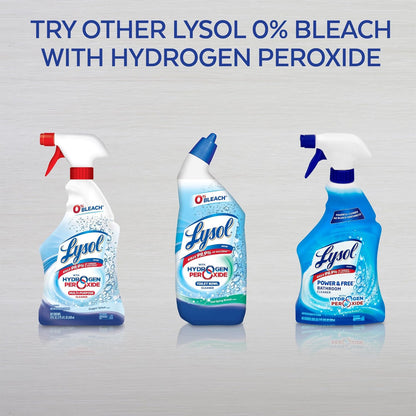 Lysol Toilet Bowl Cleaner Gel, for Cleaning and Disinfecting, Bleach Free, Ocean Fresh Scent, 24oz