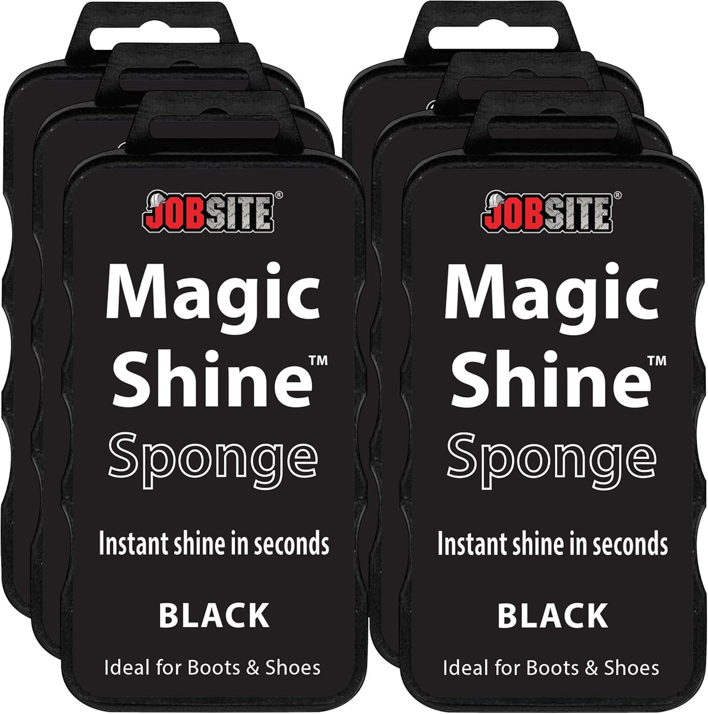 JobSite Instant Express Leather Boot & Shoe Shine Sponge - Neutral