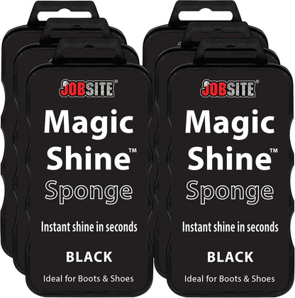 JobSite Instant Express Leather Boot & Shoe Shine Sponge - Neutral