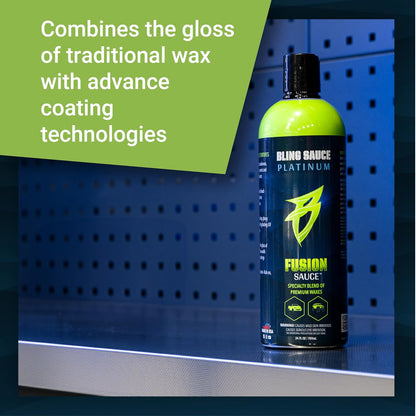 Bling Sauce Platinum Spots Sauce, Heavy-Duty Hard Water Spot Remover for Cars, Trucks, SUVs, 24oz.