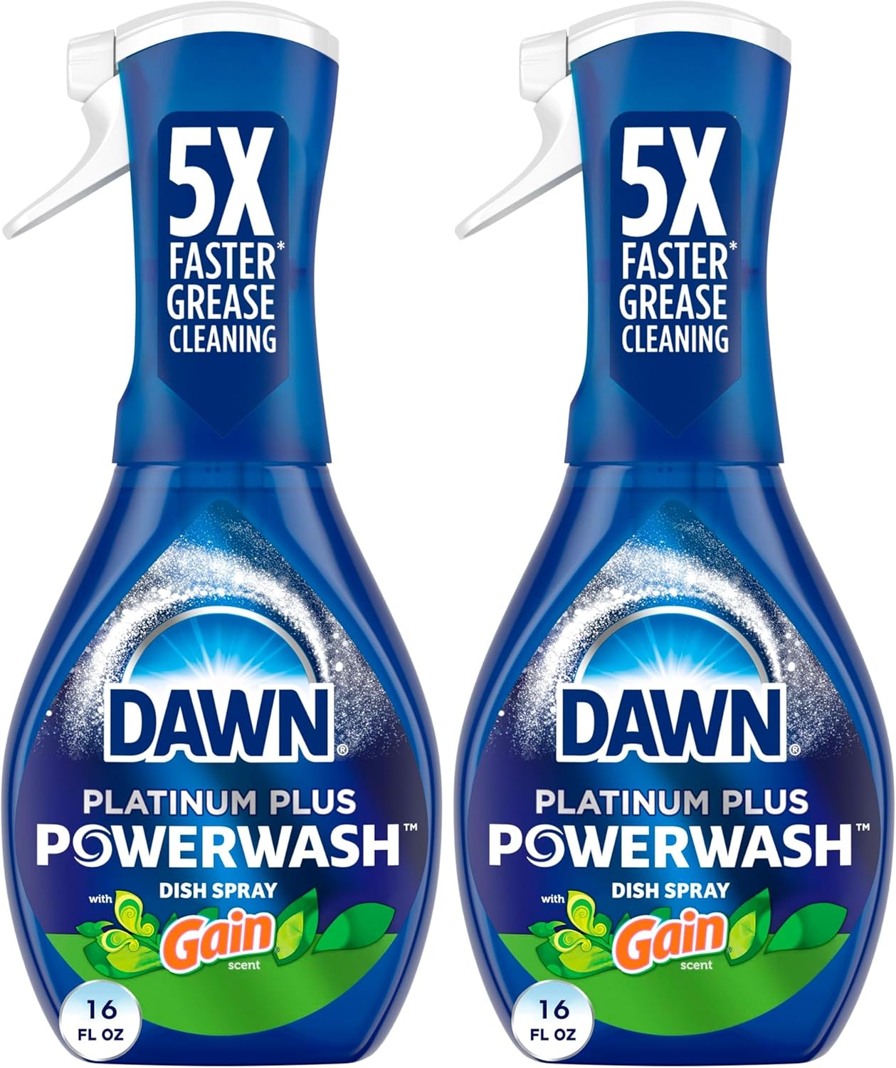 Dawn Powerwash Gain Original Dish Spray, Dish Soap Starter Kit, 16 Fl Oz