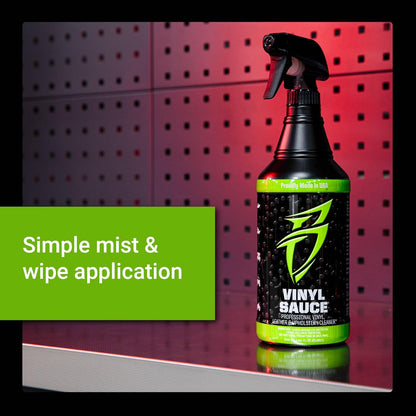 Boat Bling VS-0032 Vinyl Sauce Premium Vinyl and Leather Cleaner, 32 Oz., for Boats, RVs, Powersport Vehicles and More