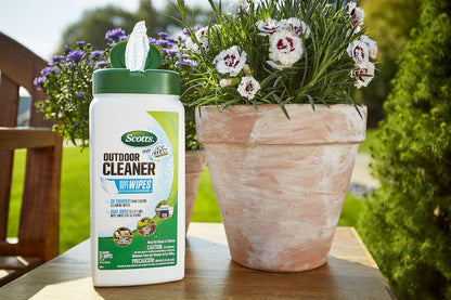 Scotts Outdoor Cleaner Plus OxiClean Heavy Duty Wipes