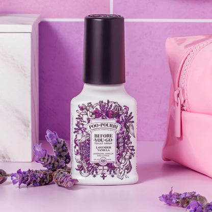 Poo-Pourri Before-You-Go Pocket Toilet Spray, Travel Essentials, 1 Fl Oz, Spring Variety 3 Pack, Each Up to 50 Uses, On-The-Go Bathroom Odor Deodorizer with Essential Oils, TSA Approved Size, 3 Scents