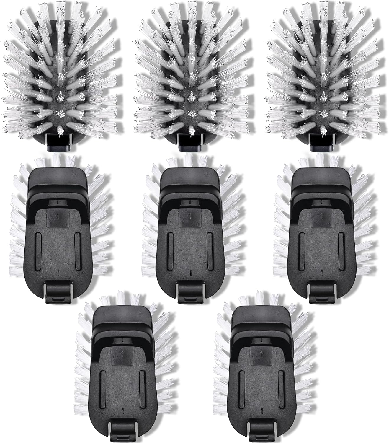 Brush Refill for OXO Steel Dish Brush - 4 Pack Dish Brush Cleaning Replacement Head