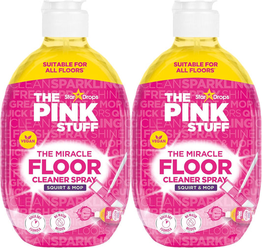 Stardrops - The Pink Stuff - The Miracle Floor Cleaner Spray - Squirt and Mop Multi Pack