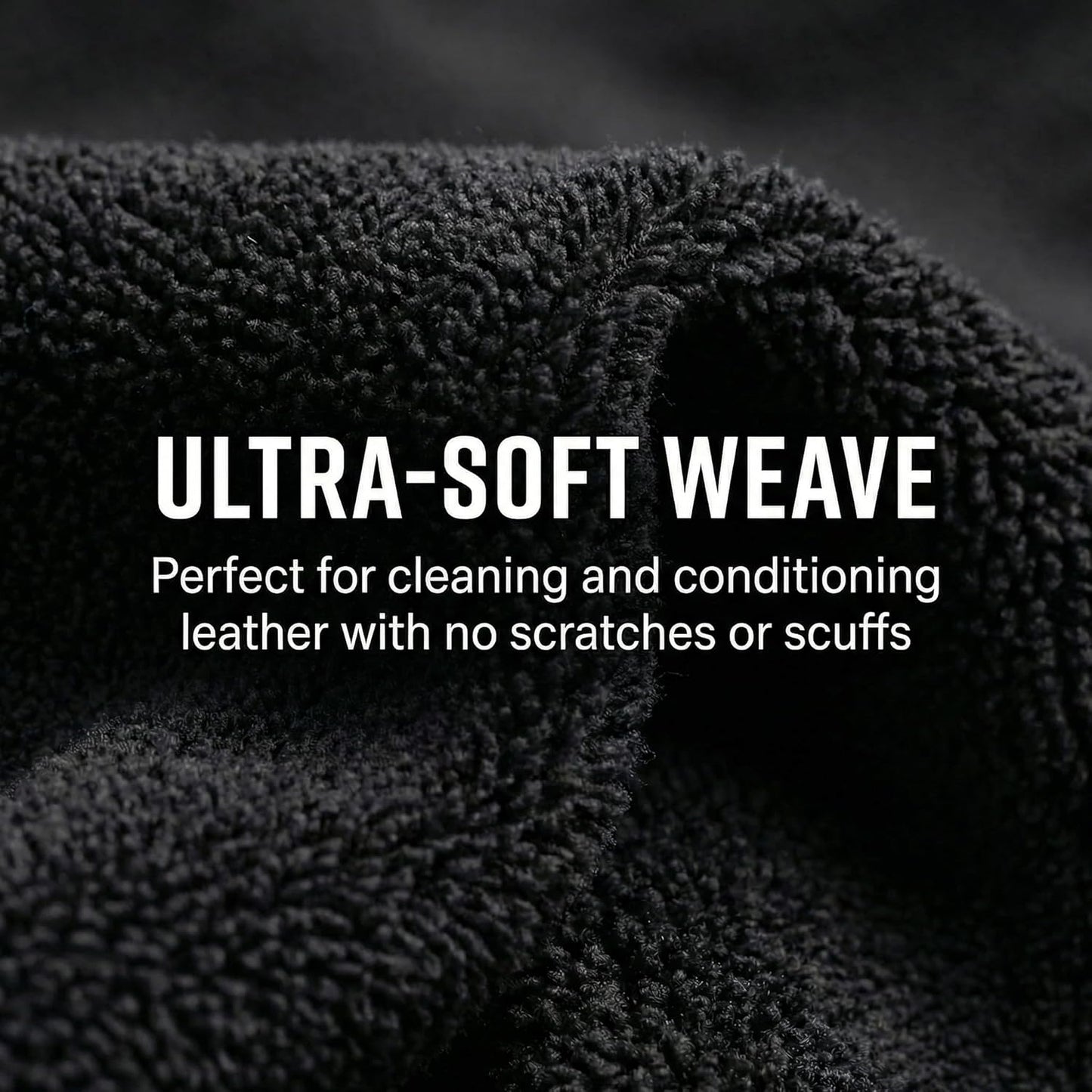 Bickmore 2-Pack Lint-Free Application Cloth for Leather Cleaner, Conditioner, and Polish | Scratch-Free Microfiber Towel for Smooth Application of Leather Care Products