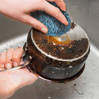 18 Pack Steel Wool Soap Pads by SCRUBIT - Metal Scouring Cooktop Cleaning Pads Used for Dishes, Pots, Pans, and Ovens - Pre-Soaped for Easy Cleaning of Tough Kitchen Grease and Oil