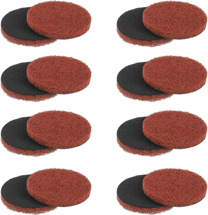 16pcs Kitchen Pads Power Scrubber Pads Set Electric Scrubber Replacement Scouring Pads fit for Dremel Versa Scouring Pads,Green