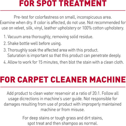 Nature’s Miracle Carpet Shampoo, Bio-Enzymatic Deep-Cleaning Pet Stain And Odor Remover, 64 oz