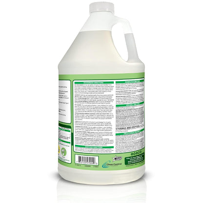 OdoBan Ready-to-Use Disinfectant and Odor Eliminator, Set of 2, 14.6 Ounce 360-Degree Continuous Spray Air Freshener and 1 Gallon Multi-Purpose Cleaning Concentrate, Original Eucalyptus Scent