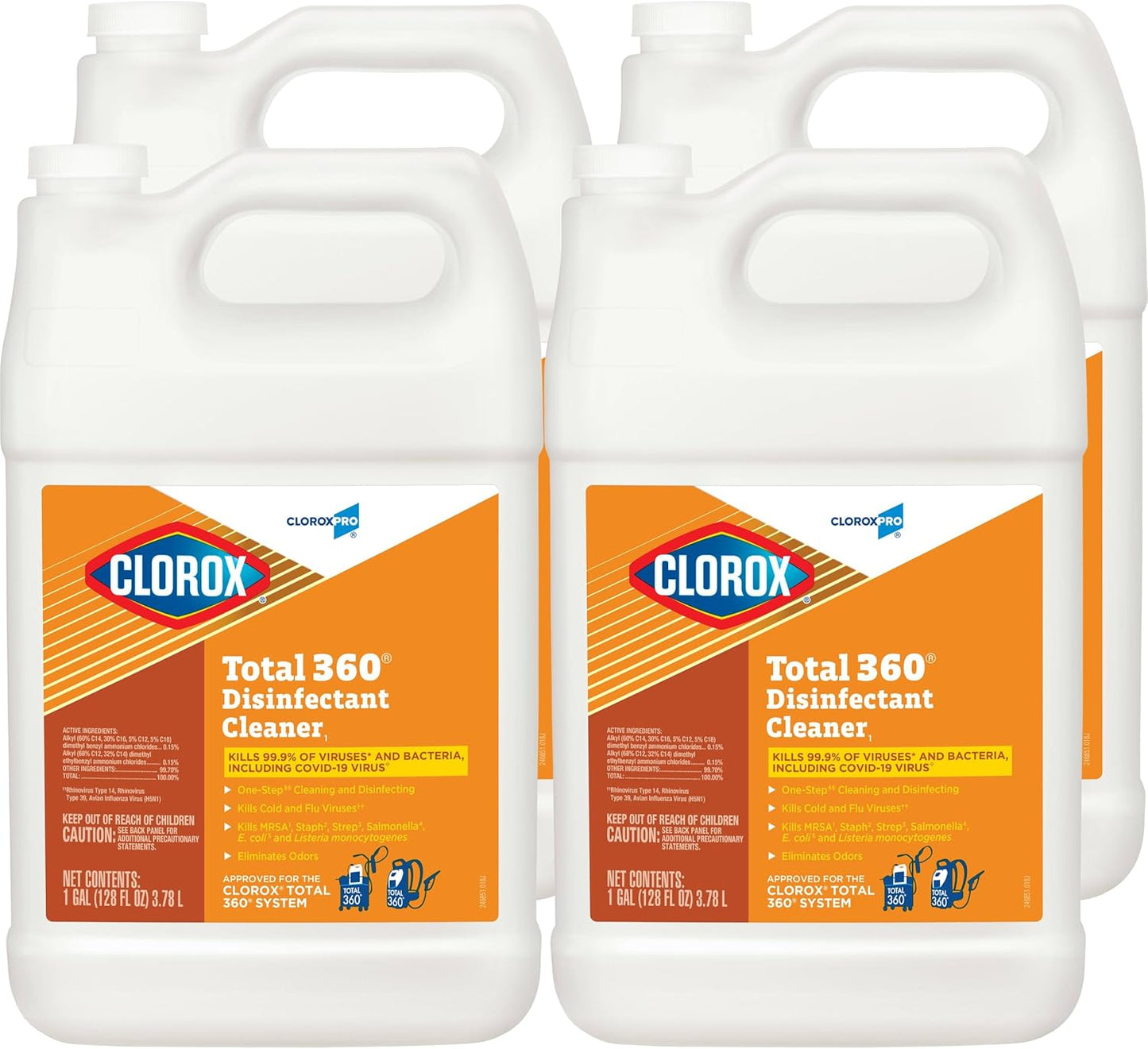 CloroxPro™ Clorox Total 360® Disinfectant Cleaner, 128 Ounces