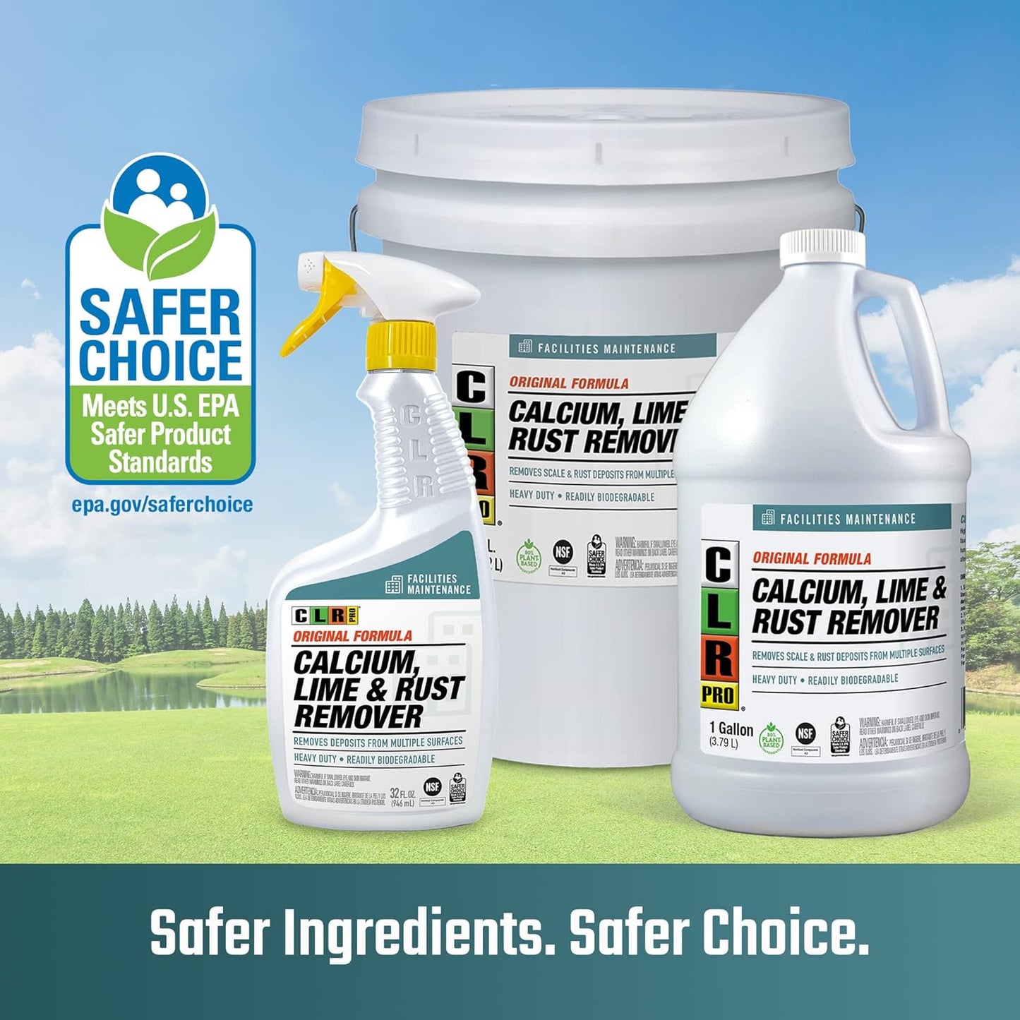 CLR Pro Calcium, Lime & Rust Remove - 1 Gallon
