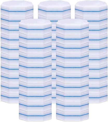 50 Count Toilet Brush Heads Compatible Most Wand Refills
