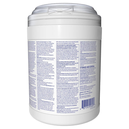 Oxivir Diversey Tb 5388471 Ready-to-Use Disinfectant Cleaning Wipes, Accelerated Hydrogen Peroxide, Large 7x8-Inch Sheets, 60-Wipes, 1-Slim Canister