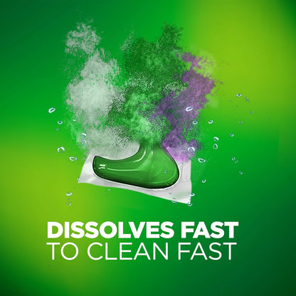 Cascade Platinum Dishwasher Pods, ActionPacs + Oxi, Dishwasher Detergent, Fresh Scent, 44 Count